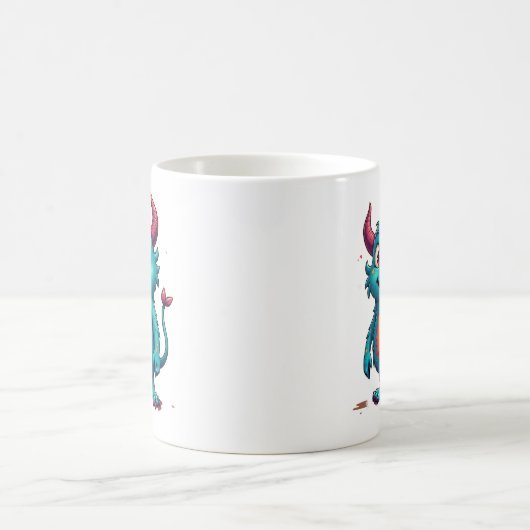 Charming Whimsical Monster Kaffeetasse (Mittel)