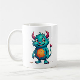 Charming Whimsical Monster Kaffeetasse