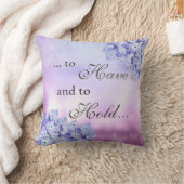 Charming Wohngestaltung Blue Hydrangea Kissen (Decke)