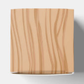 Charming Wood Pattern Celebration Herz Geschenkschachtel (Oben)