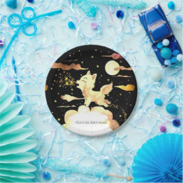 Charming Woodland Wolf Geburtstag Pappteller