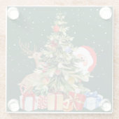 Charming Xmas Vibes Untersetzer (Rückseite)