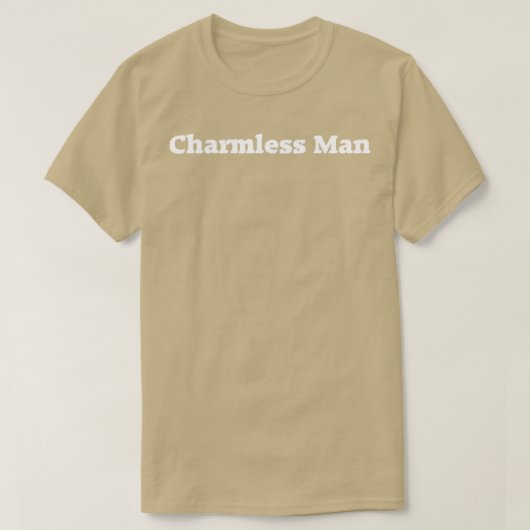 Charmless Man weiß T-Shirt (Design vorne)