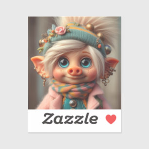 CharmTrollen: (Wendy) Stilvolle Telefongesellschaf Aufkleber