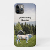 Charolais Bull Case-Mate iPhone Hülle (Rückseite)