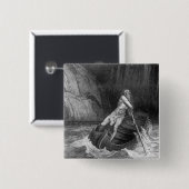 Charon, der Ferryman der Hölle Button (Vorne & Hinten)