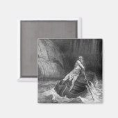 Charon, der Ferryman der Hölle Magnet (Vorderseite/Rückseite)