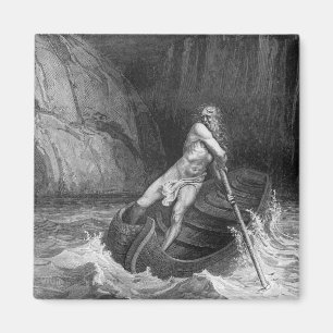 Charon, der Ferryman der Hölle Magnet