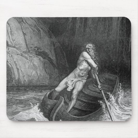 Charon, der Ferryman der Hölle Mousepad (Vorne)