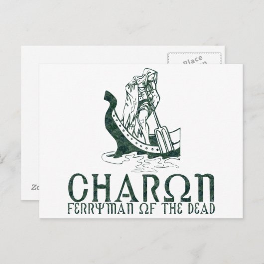 Charon Postkarte (Vorne/Hinten)