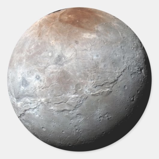 Charon Runder Aufkleber (Vorderseite)
