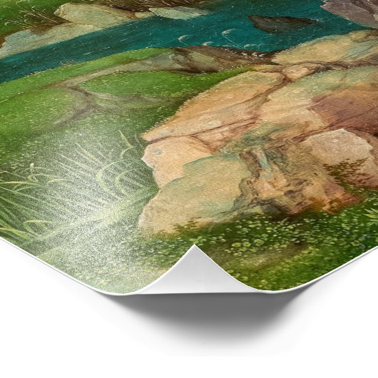 Charon überquert den Fluss Styx durch Joachim Pati Fotodruck (Ecke)