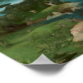 Charon überquert den Styx Poster (Ecke)