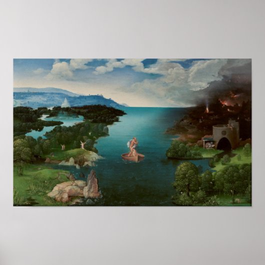 Charon überquert den Styx Poster (Vorne)