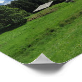 Charousee French Alps Huts Poster (Ecke)