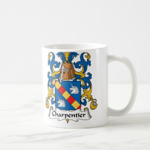 Charpentier Familienwappen Kaffeetasse