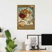 Charpentier von Louis Theophile - Art Nouveau Poster (Heimbüro)