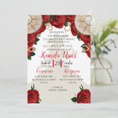 Charra Quince Einladung (Stehend Vorderseite)