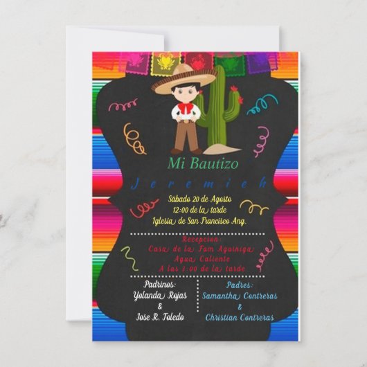 CHARRO BAUTIZO (Vorderseite)