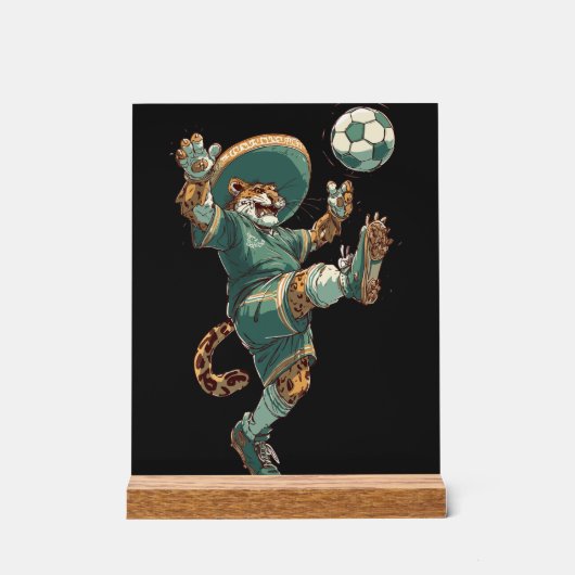 Charro Jaguar Striker Acrylschild (Vorderseite)