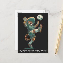 Charro Jaguar Striker Feiertagspostkarte