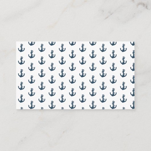 Charta der Fischerei Visitenkarte (Rückseite)