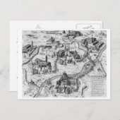 Charta Postalis Indulgentiae 7 Ecclesiarum Urbis Postkarte (Vorne/Hinten)