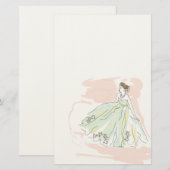 Chartas der Liebe mit „The lady " Briefpapier (Vorne/Hinten)