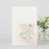 Chartas der Liebe mit „The lady " Briefpapier (Stehend Vorderseite)