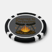 Charted to Perfection Funny Campfire Hot Dog Pokerchips (Einzeln)