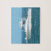 Charter-Fischerboot Puzzle (Vertikal)