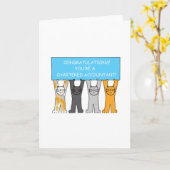 Chartered Accountant Graduation Congratulations Karte (Gelbe Blume)