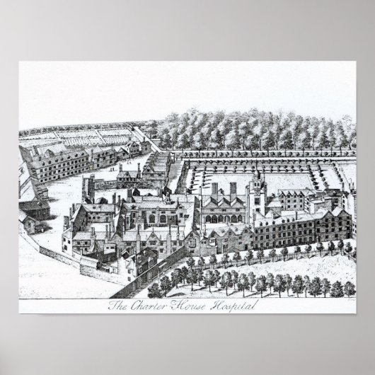 Charterhouse Hospital, c.1720 Poster (Vorne)