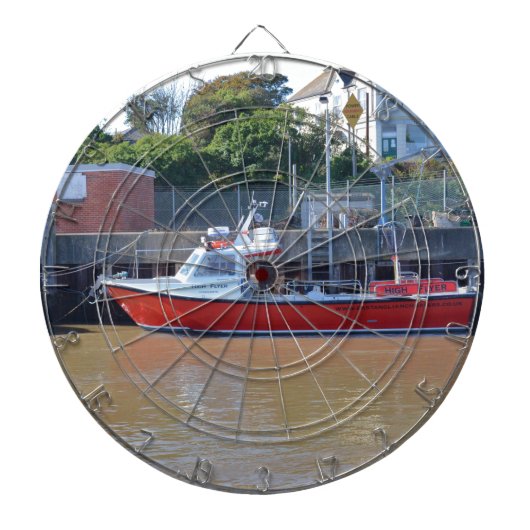 Charterschiff Hoher Flyer Dartscheibe (vorne)