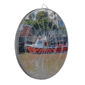 Charterschiff Hoher Flyer Dartscheibe (Vorderseite Links)