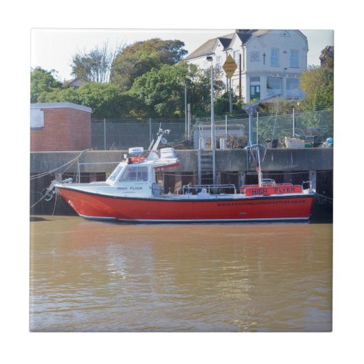 Charterschiff Hoher Flyer Fliese (Vorderseite)