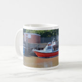 Charterschiff Hoher Flyer Kaffeetasse (Vorderseite Links)