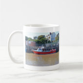 Charterschiff Hoher Flyer Kaffeetasse (Links)