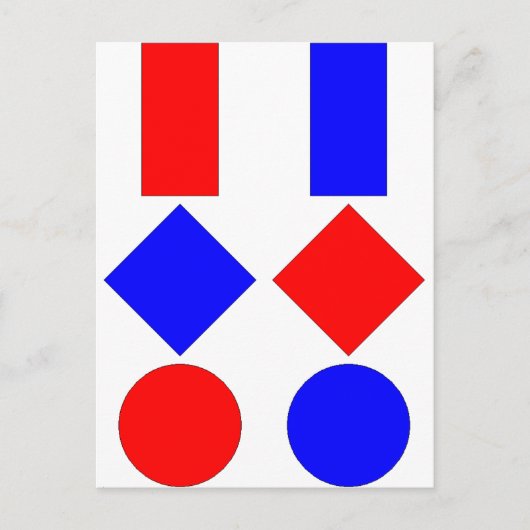 Chartertische Postkarte (Vorderseite)