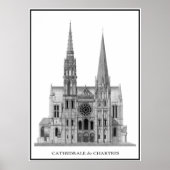 CHARTRES CATHEDRAL POSTER (Vorne)