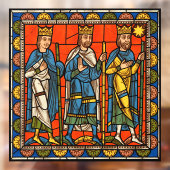 Chartres Festes Glas des Lebens Jesu Christi Fensteraufkleber (Blatt 2)