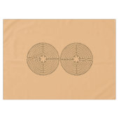 Chartres Labyrinth antiker Stil + Ihre Ideen Tischdecke (Vorderseite (Horizontal))