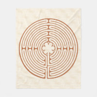 Chartres-Labyrinth Brown