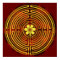 Chartres Labyrinth Fire Flame Print