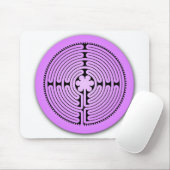 Chartres-Labyrinth-Mäusematte Mousepad (Mit Mouse)