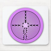 Chartres-Labyrinth-Mäusematte Mousepad (Vorne)