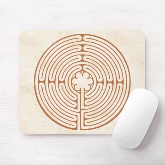 Chartres-Labyrinth Mousepad (Mit Mouse)