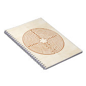 Chartres-Labyrinth Notizblock (Rechte Seite)
