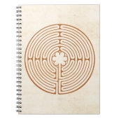 Chartres-Labyrinth Notizblock (Vorderseite)