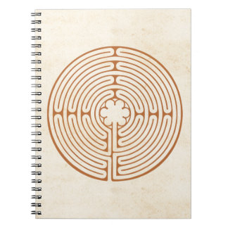 Chartres-Labyrinth Notizblock